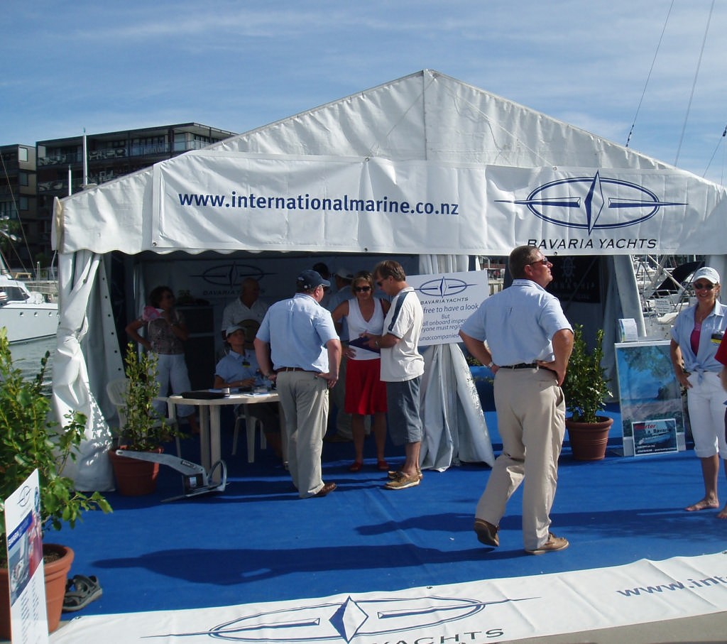 Bavaria stand at the 2007 Auckland International Boat Show © International Marine Brokers New Zealand www.internationalmarine.co.nz